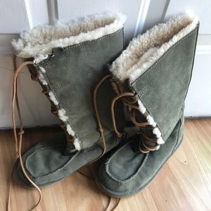 UGG Lace Up Boots